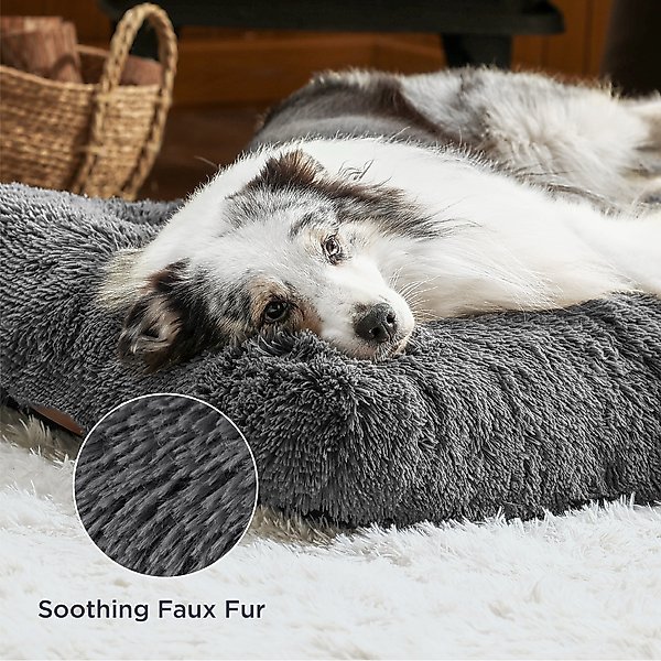 Show full view: Bedsure Washable Dog Crate Mattress, Grey, 35-in slide 3 of 8