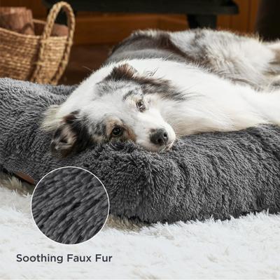 Show full view: Bedsure Washable Dog Crate Mattress, Grey, 41-in slide 3 of 8