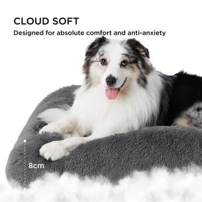 Show full view: Bedsure Washable Dog Crate Mattress, Grey, 41-in slide 4 of 8