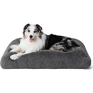Bedsure Washable Dog Crate Mattress, Grey, 41-in