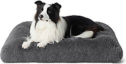 Bedsure Washable Dog Crate Mattress, Grey, 35-in