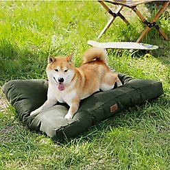 Bedsure Waterproof Oxford Fabric Crate Dog Bed, Green, Medium slide 2 of 6
