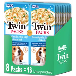 Out of Stock - INABA Twin Packs Chicken with Vegetables & Beef