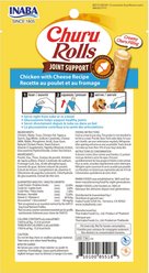 Inaba Churu Rolls Joint Support Chicken with Cheese Recipe Grain-Free Soft & Chewy Dog Treats, 0.42-oz tube, 18 count slide 2 of 2