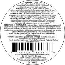 Inaba Dashi Delights Tuna with Salmon Recipe in Broth Grain-Free Cat Food Topping, 2.5-oz cup, case of 6 slide 2 of 8