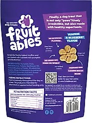 Fruitables Pumpkin & Blueberry Flavor Dog Treats, 7-oz bag slide 2 of 9