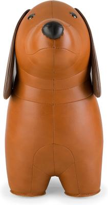 Show full view: Zuny Teckel Stool, Tan/Brown slide 2 of 3