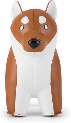 Show full view: Zuny Shiba Inu Bookend, Tan/Wheat slide 2 of 3