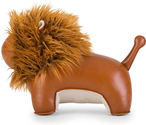 Show full view: Zuny Lion Lino Bookend, Tan/Wheat slide 3 of 3