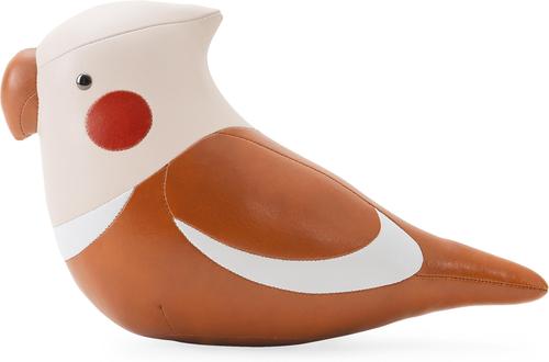 Show full view: Zuny Cockatiel Bookend, Black/White slide 3 of 3