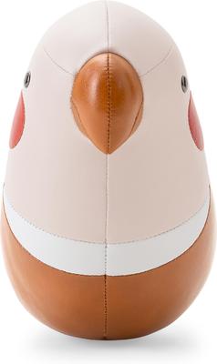 Show full view: Zuny Cockatiel Bookend, Black/White slide 2 of 3