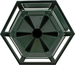 Pennington Earth Smart Recycled EcoGazebo Bird Feeder, Green slide 2 of 8