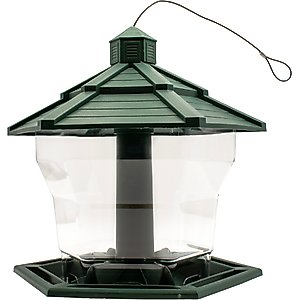 Pennington Earth Smart Recycled EcoGazebo Bird Feeder, Green