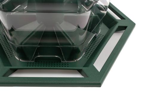 Show full view: Pennington Earth Smart Recycled EcoGazebo Bird Feeder, Green slide 5 of 11