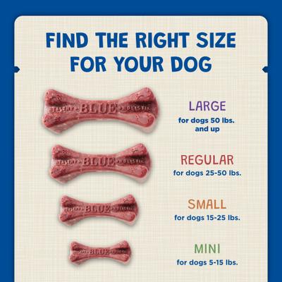 Show full view: Blue Buffalo Dental Bones Small All Natural Rawhide-Free Dental Dog Treats, 21 count slide 8 of 12