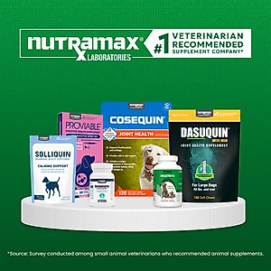 Nutramax Denamarin with S-Adenosylmethionine & Silybin Tablets Liver Supplement for Small Dogs & Cats, 30 count bottle