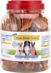 Pet Center Sliced Chicken Breast Tenders Dog Treats, 2-lb jar