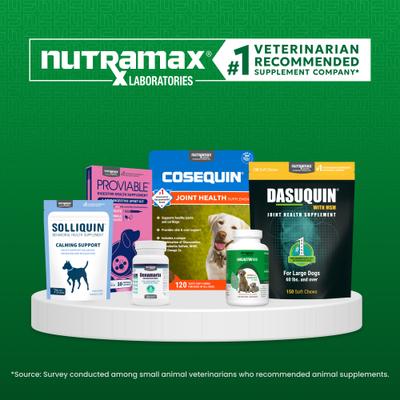 Show full view: Nutramax Denamarin with S-Adenosylmethionine & Silybin Tablets Liver Supplement for Medium Dogs, 30 count bottle slide 9 of 12