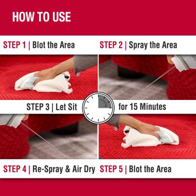 Show full view: Nature's Miracle Dog Urine Destroyer Plus Enzymatic Stain Remover Foam Aerosol Spray, 17.5-fl oz bottle slide 5 of 12