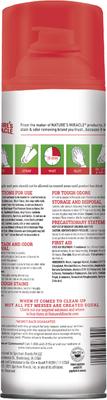 Show full view: Nature's Miracle Dog Urine Destroyer Plus Enzymatic Stain Remover Foam Aerosol Spray, 17.5-fl oz bottle slide 3 of 12