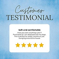 E&S PETS Black & White Cat Snugg Wrap Blanket Hoodie slide 2 of 6