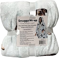 E&S PETS Australian Shepherd Snugg Wrap Blanket Hoodie slide 2 of 6