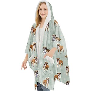 E&S PETS Boxer Snugg Wrap Blanket Hoodie