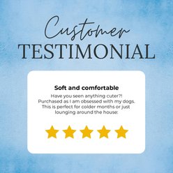 E&S PETS Siberian Husky Snugg Wrap Blanket Hoodie slide 2 of 6