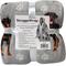 Show in main carousel: E&S PETS Rottweiler Snugg Wrap Blanket Hoodie slide 6 of 6