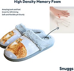 E&S PETS Orange Tabby Snugg Slippers, Large/X-Large slide 2 of 6