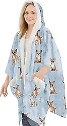 E&S PETS Chihuahua Snugg Wrap Blanket Hoodie