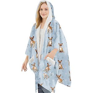 E&S PETS Chihuahua Snugg Wrap Blanket Hoodie