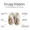 Show in main carousel: E&S PETS Shih Tzu Snugg Slippers, Tan, Small/Medium slide 2 of 6
