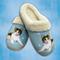 Show in main carousel: E&S PETS Calico Cat Snugg Slippers, Large/X-Large slide 3 of 4