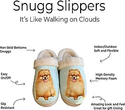 E&S PETS Pomeranian Snugg Slippers, Large/X-Large slide 2 of 4