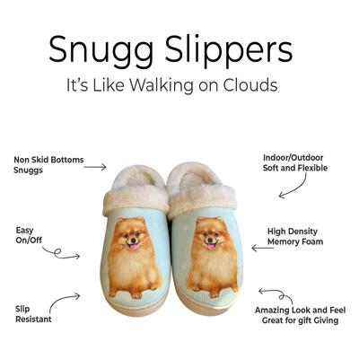 Show full view: E&S PETS Pomeranian Snugg Slippers, Large/X-Large slide 2 of 4