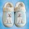 Show in main carousel: E&S PETS Maltese Snugg Slippers, Large/X-Large slide 3 of 5
