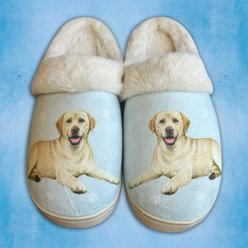 E&S PETS Labrador Yellow Snugg Slippers, Large/X-Large slide 2 of 6