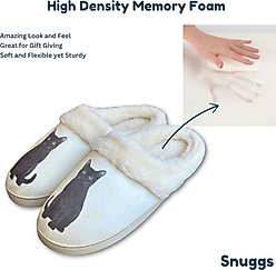 E&S PETS Black Cat Snugg Slippers, Large/X-Large slide 2 of 6
