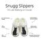 Show in main carousel: E&S PETS Black Cat Snugg Slippers, Large/X-Large slide 2 of 6