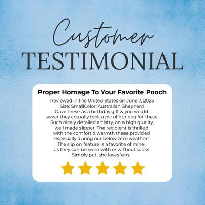 Show full view: E&S PETS German Shorthaired Pointer Snugg Slippers, Large/X-Large slide 4 of 4