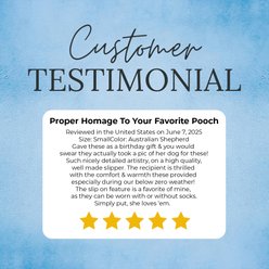 E&S PETS Basset Hound Snugg Slippers, Large/X-Large slide 2 of 4