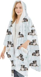 E&S PETS Australian Shepherd Snugg Wrap Blanket Hoodie