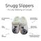 Show in main carousel: E&S PETS Silver Tabby Snugg Slippers, Small/Medium slide 2 of 6