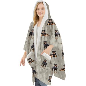 E&S PETS Rottweiler Snugg Wrap Blanket Hoodie