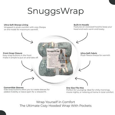 Show full view: E&S PETS Beagle Snugg Wrap Blanket Hoodie slide 4 of 6