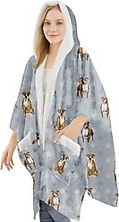 E&S PETS Pit Bull Snugg Wrap Blanket Hoodie