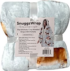 E&S PETS Welsh Corgi Snugg Wrap Blanket Hoodie slide 2 of 6