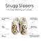 Show in main carousel: E&S PETS Shih Tzu Snugg Slippers, Tan, Large/X-Large slide 2 of 6