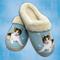Show in main carousel: E&S PETS Calico Cat Snugg Slippers, Small/Medium slide 3 of 4